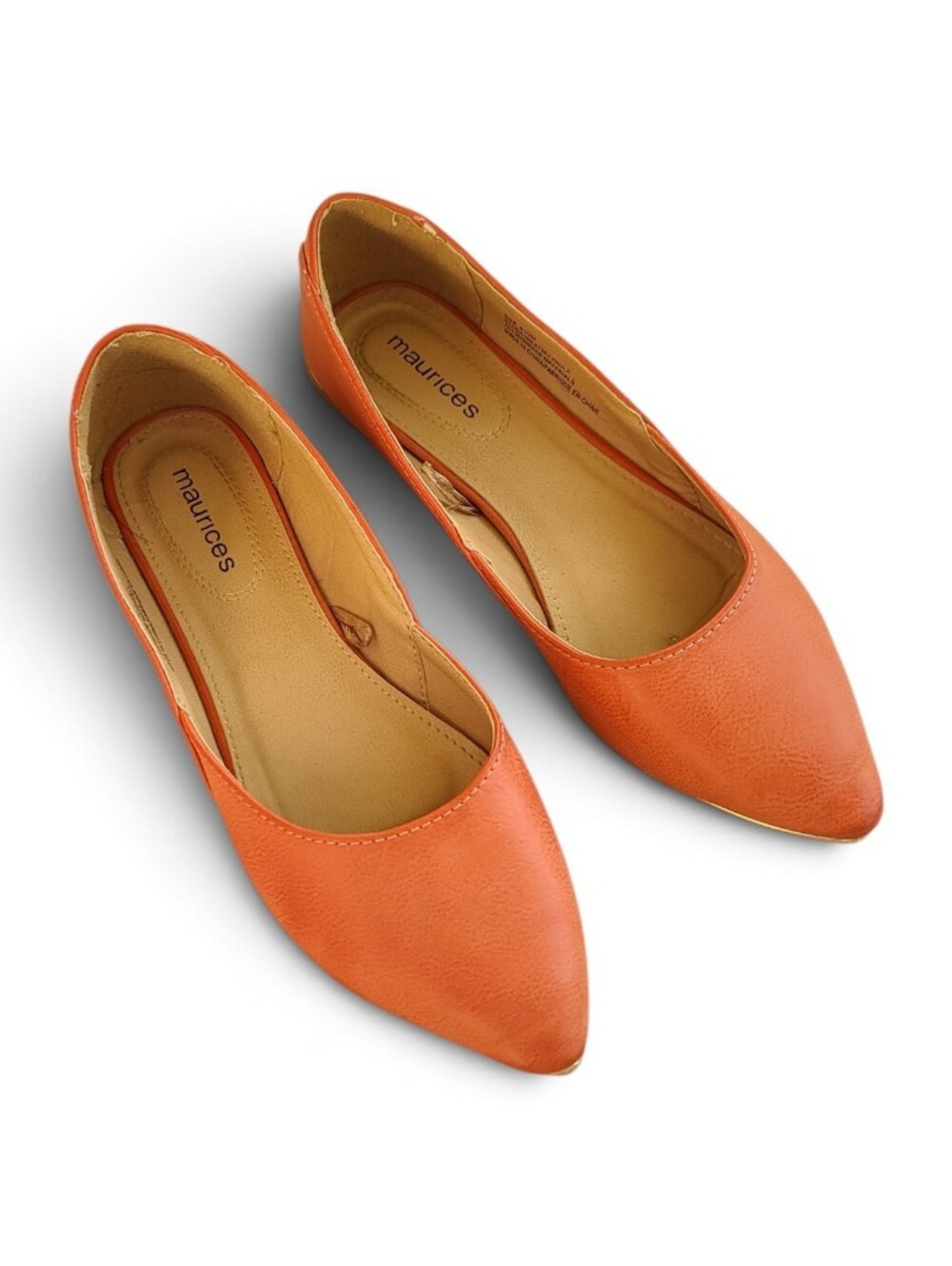 Maurice's Salmon flats with gols accents 8.5